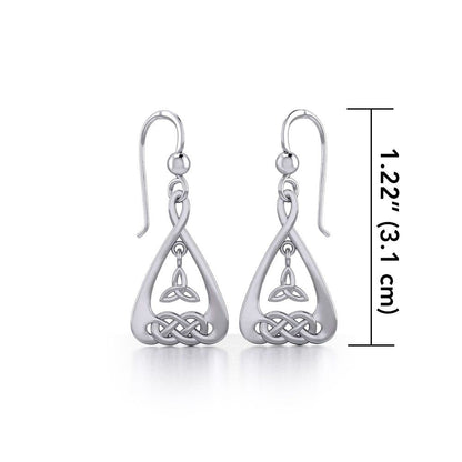 Trinity Knot Celtic Earrings
