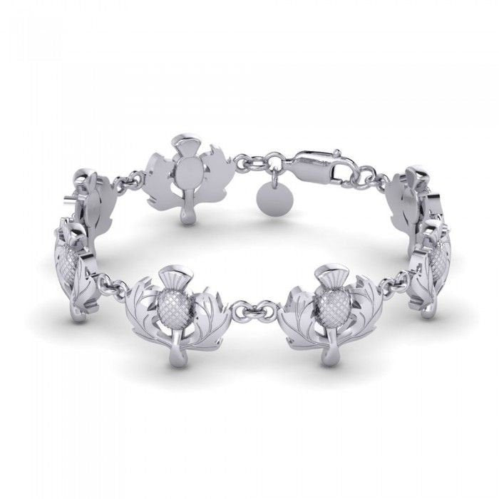 Cheerful Thistle Bracelet