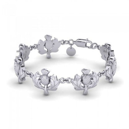 Cheerful Thistle Bracelet