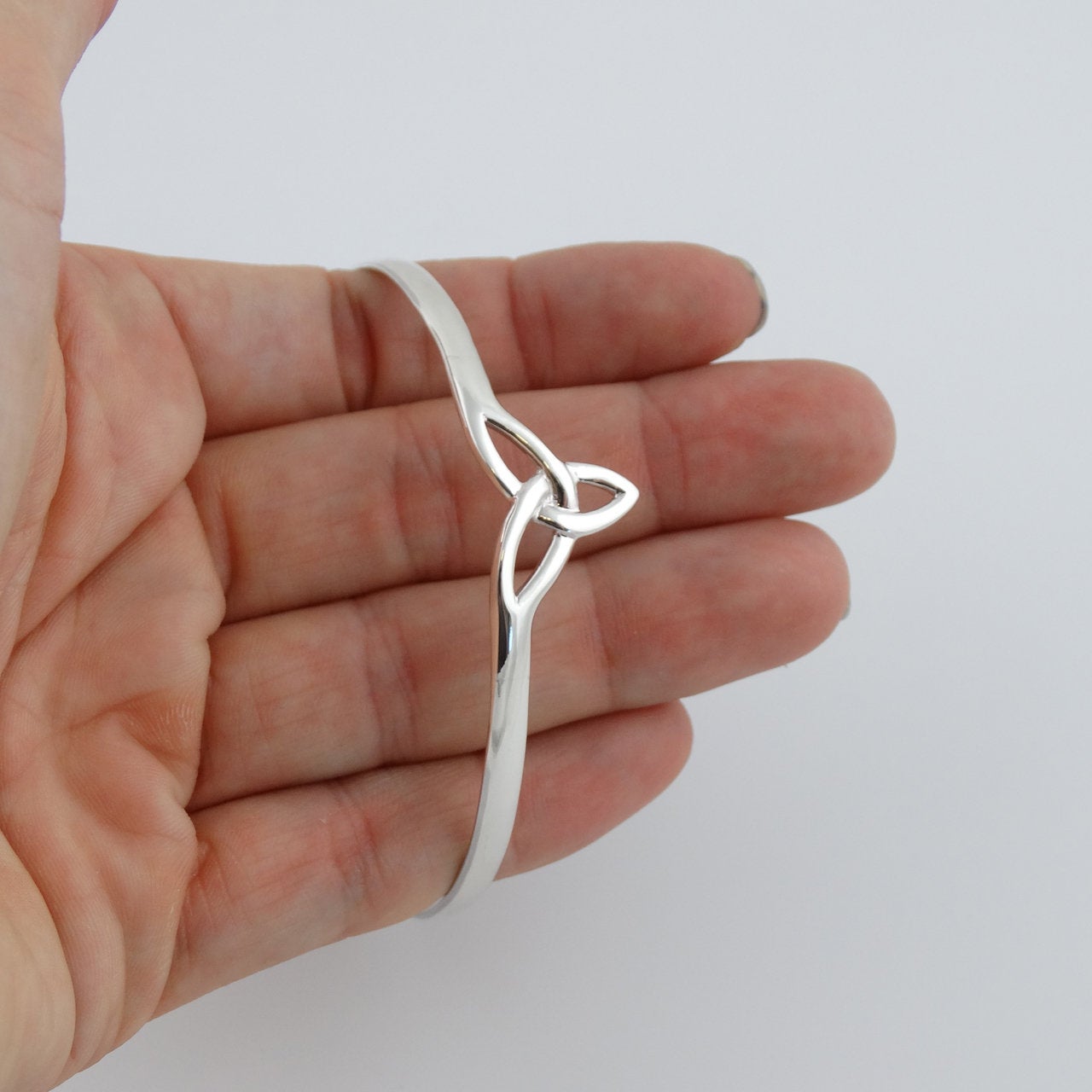 Triquetra Silver Bracelet