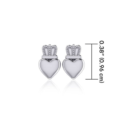 Dorcas Claddagh Earrings