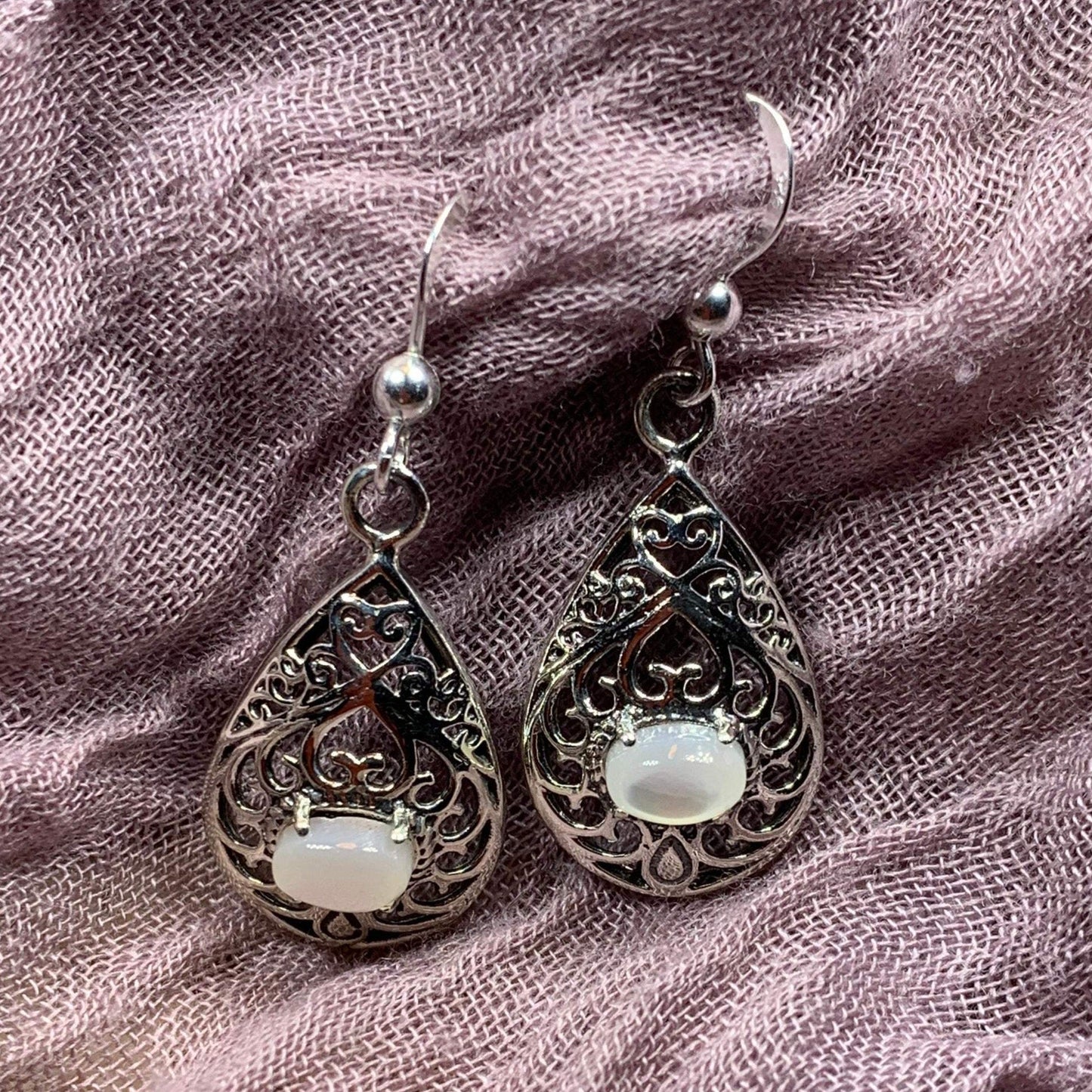 Alby Celtic Raindrop Earrings
