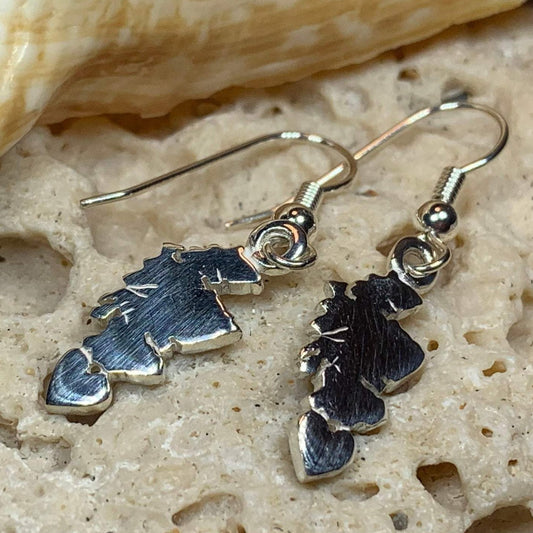Scotland Map Earrings