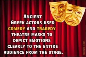 Theater Mask Earrings