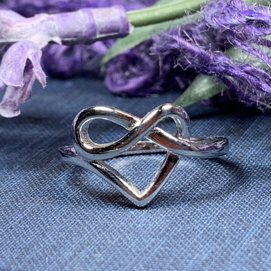 Celtic Forever Heart Ring