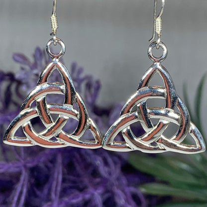 Rhoswen Trinity Knot Earrings
