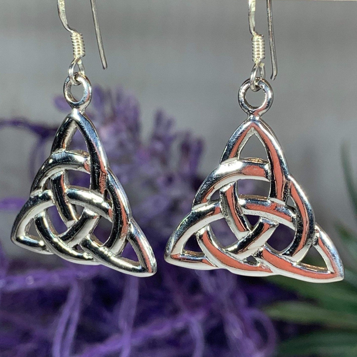 Rhoswen Trinity Knot Earrings