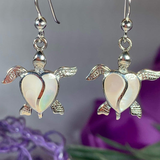 Farraige Turtle Love Earrings