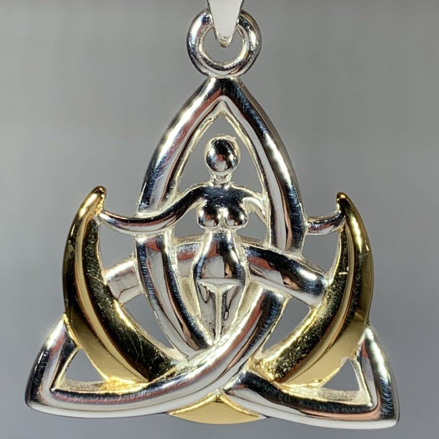 Crescent Moon Goddess Necklace