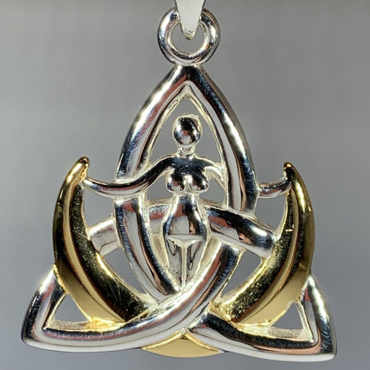Crescent Moon Goddess Necklace