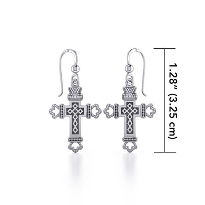 Celtic Cross Earrings