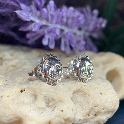 Sun Stud Earrings