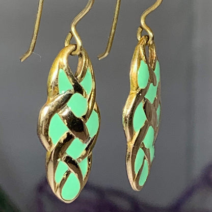 Pastel Celtic Knot Earrings