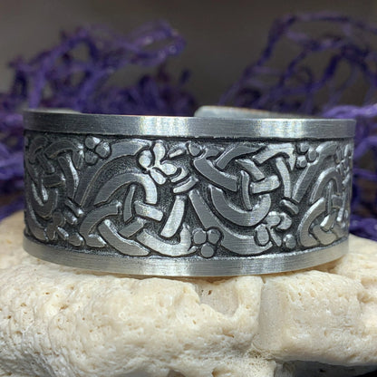 Fionn Celtic Knot Cuff Bracelet