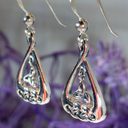 Trinity Knot Celtic Earrings
