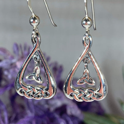 Trinity Knot Celtic Earrings
