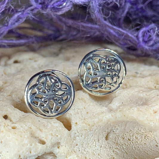 Trinity Knot Post Earrings