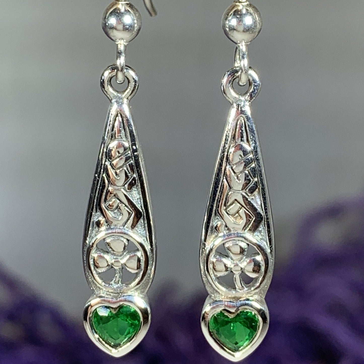 Shamrock Love Earrings
