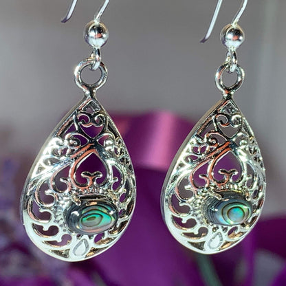 Alby Celtic Raindrop Earrings