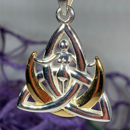 Crescent Moon Goddess Necklace