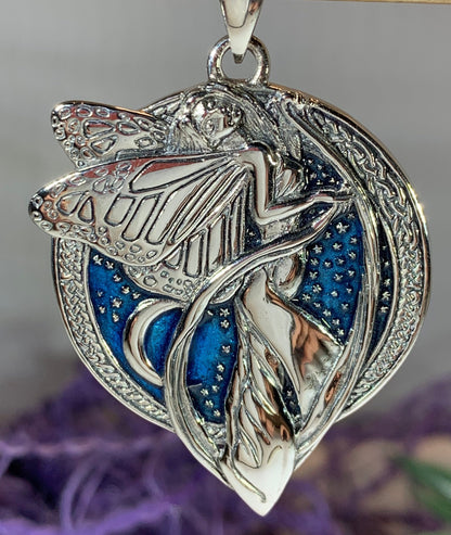 Blue Fairy Necklace