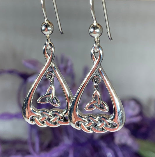 Trinity Knot Celtic Earrings