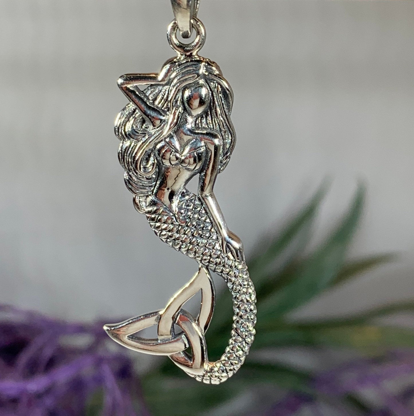 Trinity Knot Mermaid Necklace