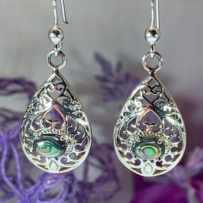 Alby Celtic Raindrop Earrings