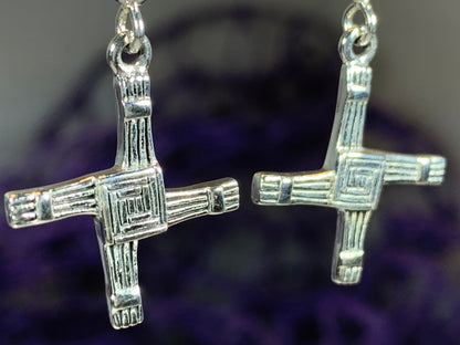 Ballyfarnan Saint Bridget's Cross Earrings