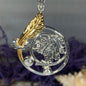 Lady of the Mist Flower Necklace