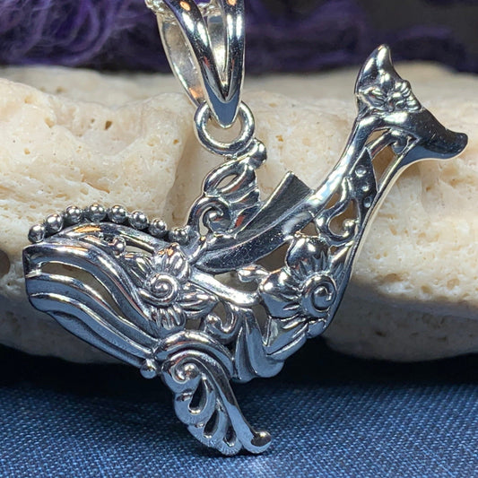 Celtic Whale Necklace
