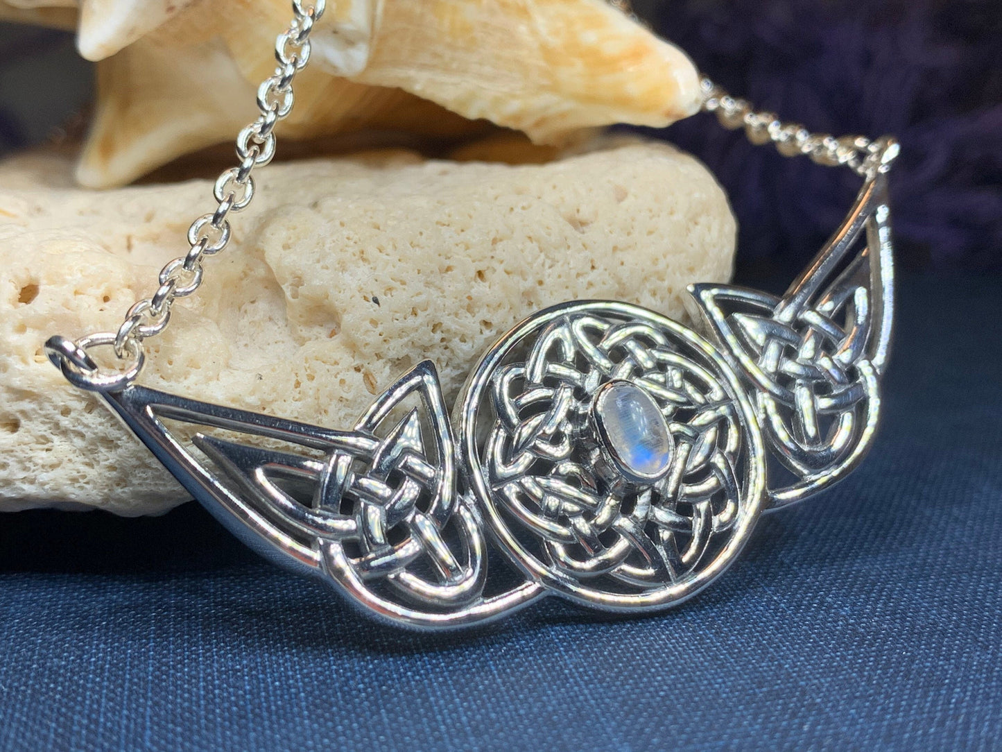 Glorious Celtic Wheel of Life Necklace