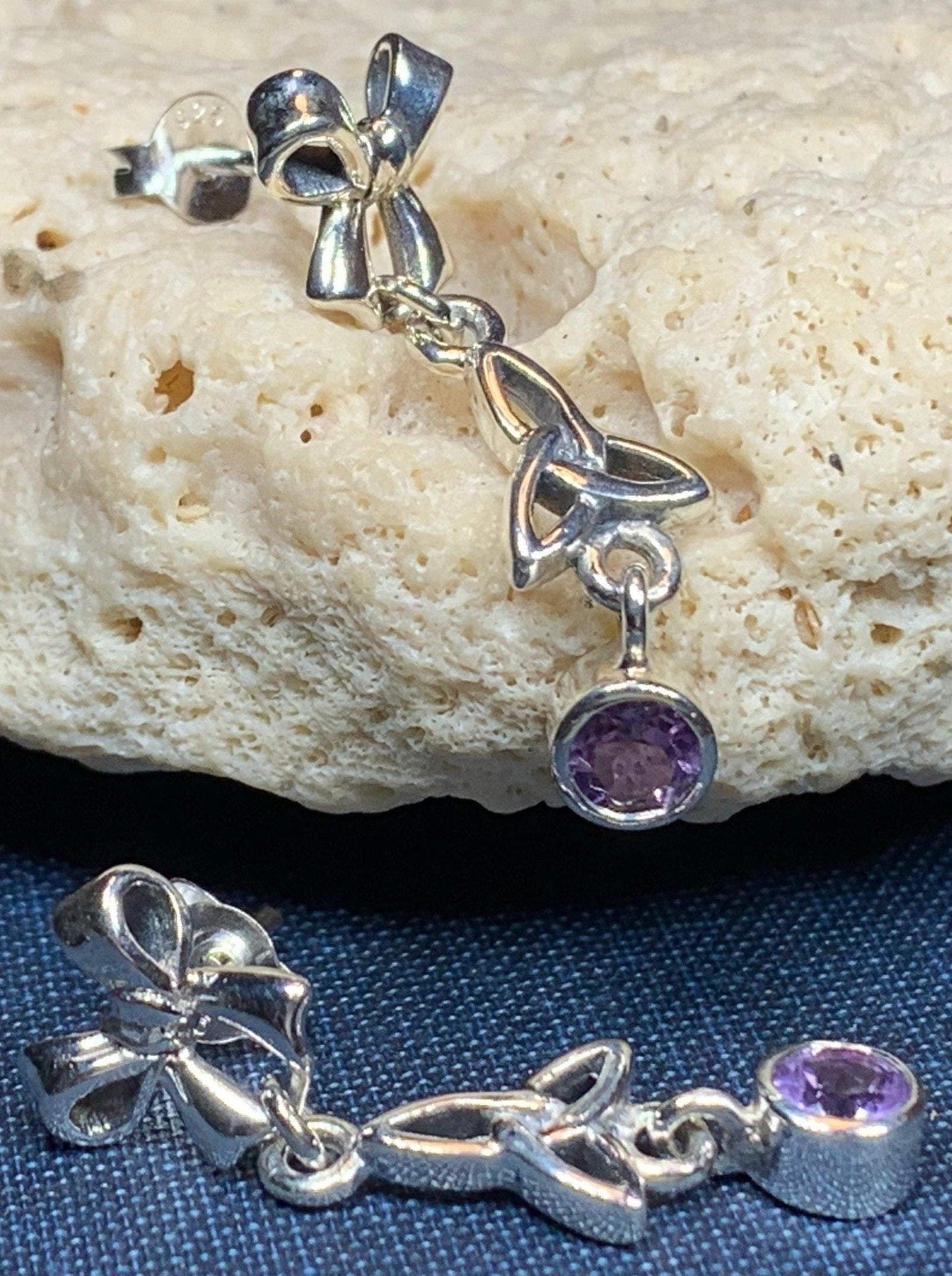 Joy Trinity Knot Earrings