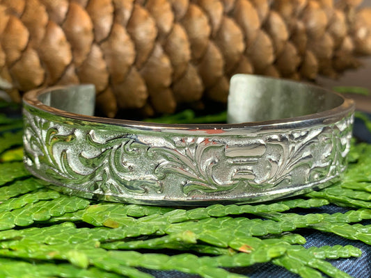 Filigree Pewter Bracelet
