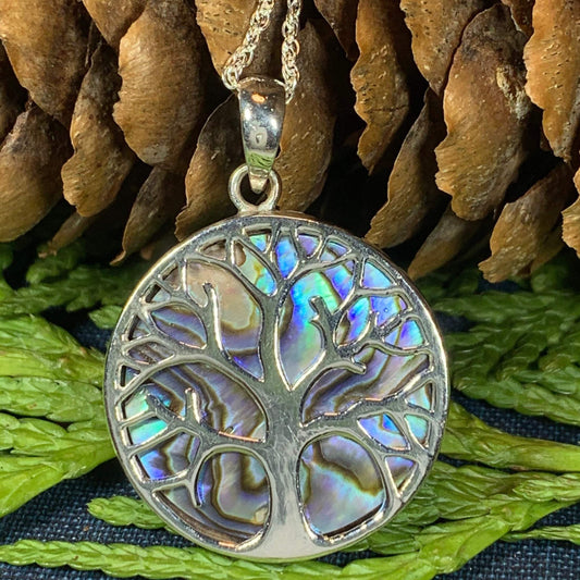 Tree of Life Shell Necklace