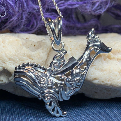 Celtic Whale Necklace