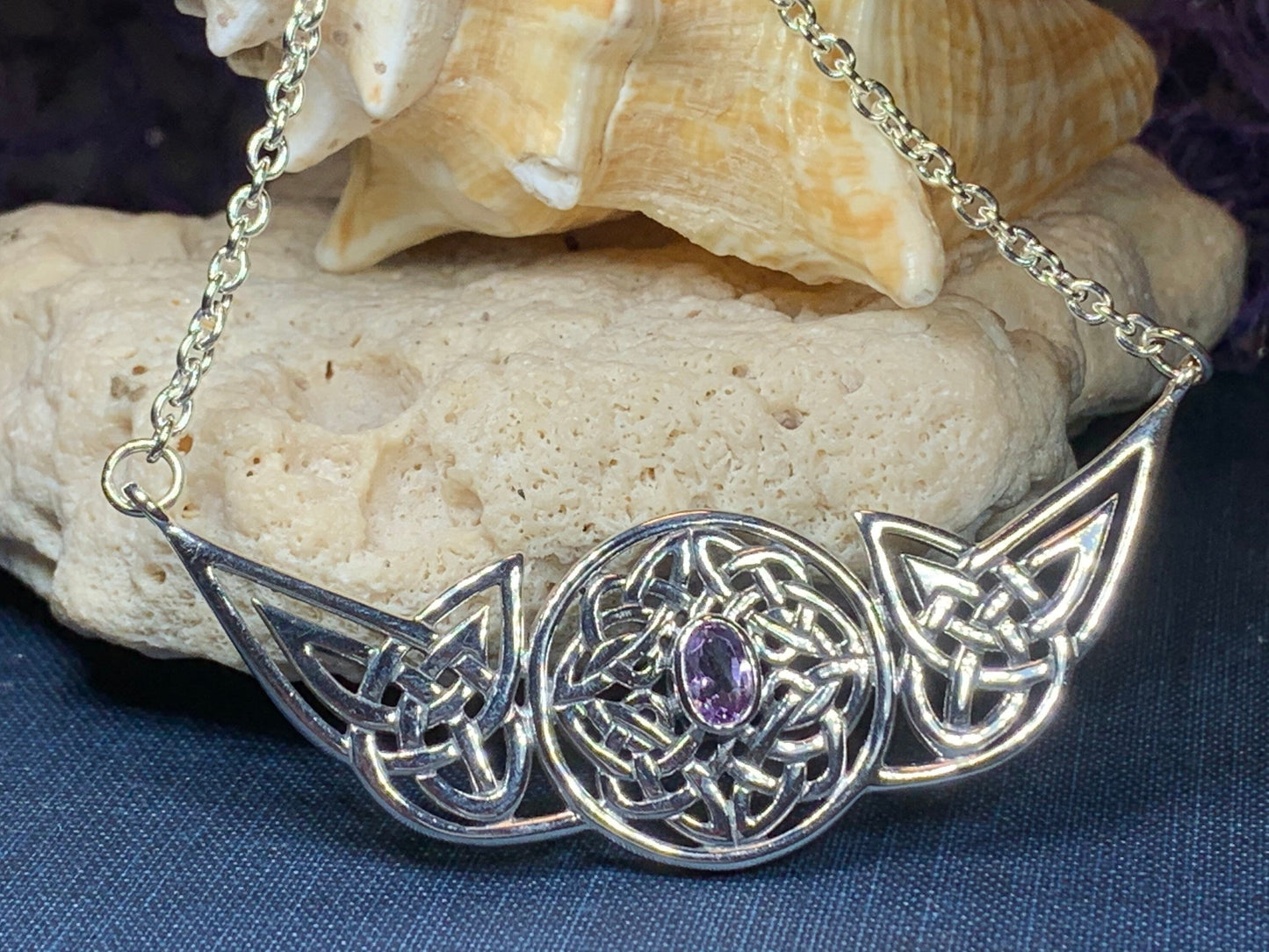 Glorious Celtic Wheel of Life Necklace