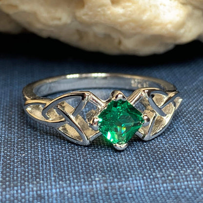Sylvia Trinity Knot Ring