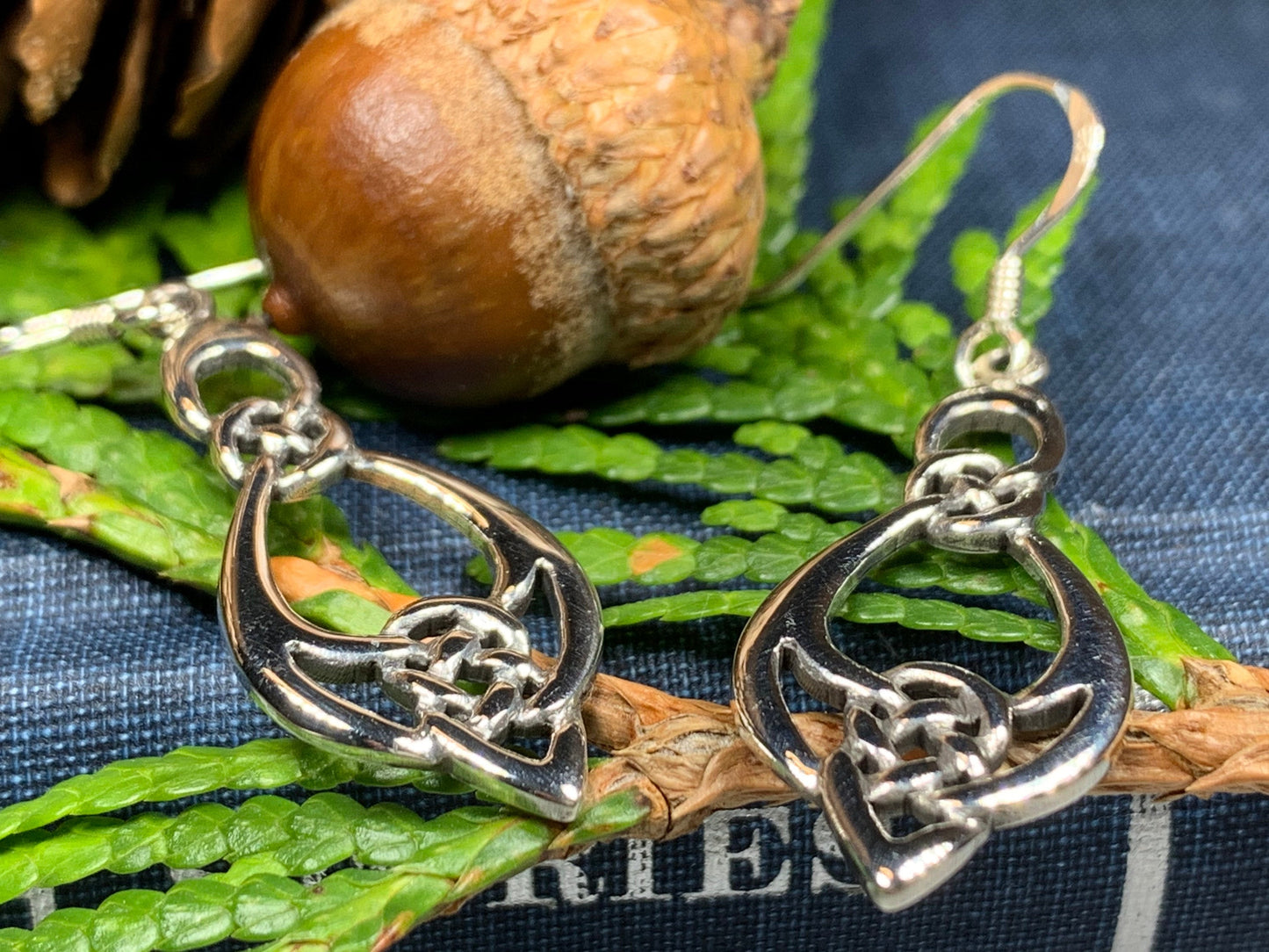 Alwena Celtic Knot Earrings