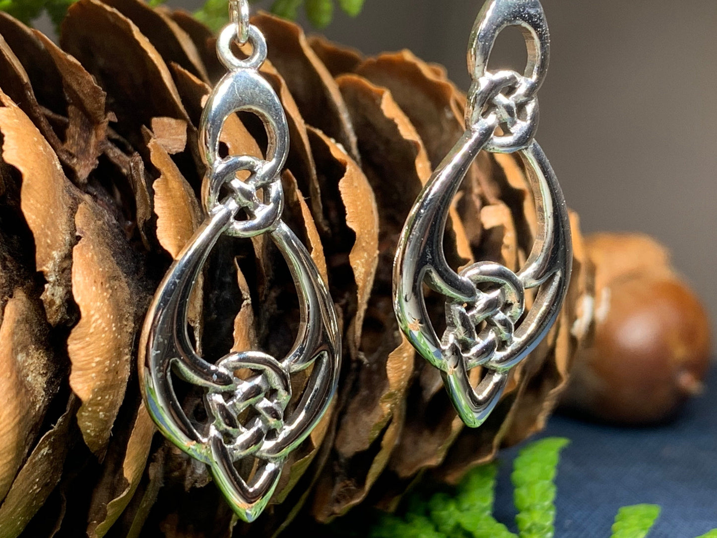 Alwena Celtic Knot Earrings