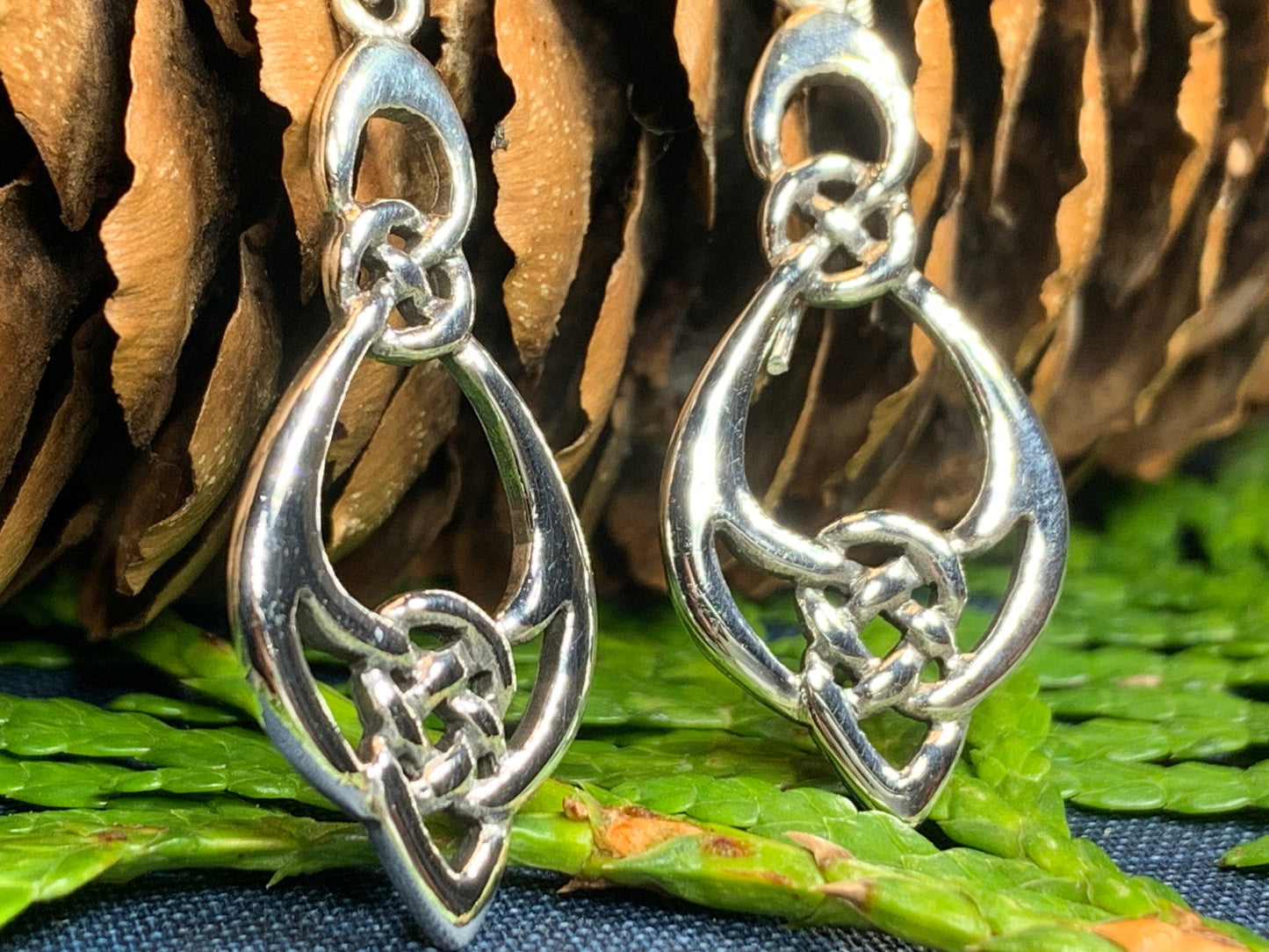 Alwena Celtic Knot Earrings