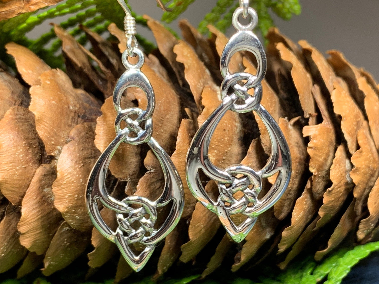 Alwena Celtic Knot Earrings