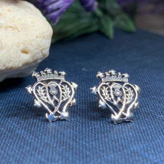 Luckenbooth Post Earrings