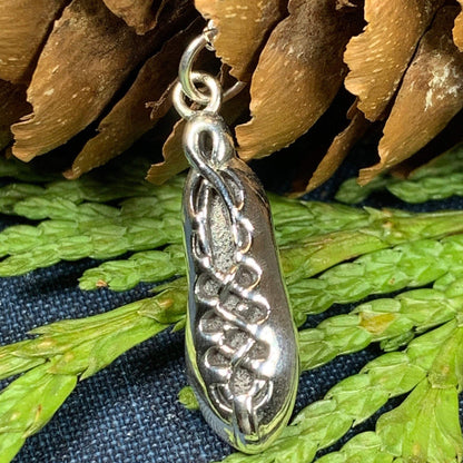 Irish Dance Shoe Silver Necklace