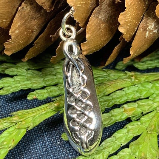 Irish Dance Shoe Silver Necklace