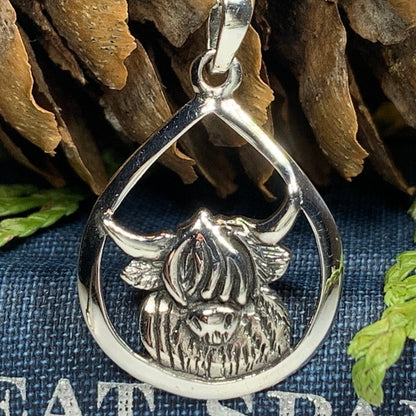 Highland Cow Necklace