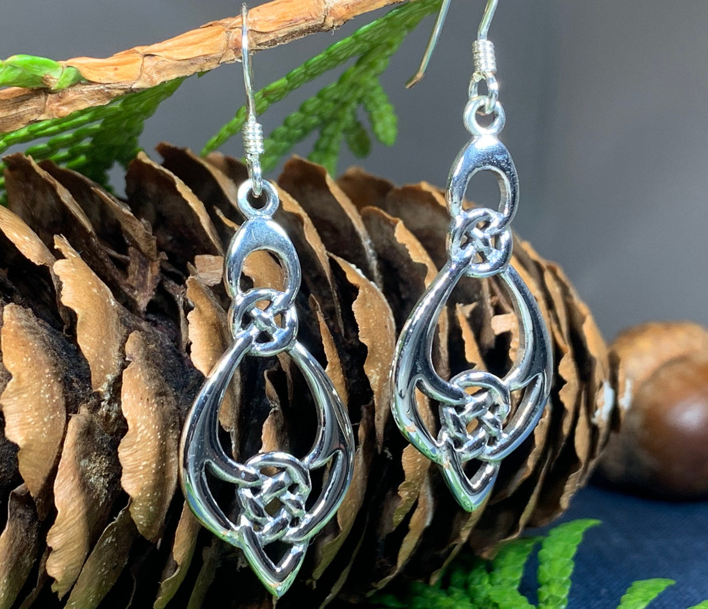 Alwena Celtic Knot Earrings