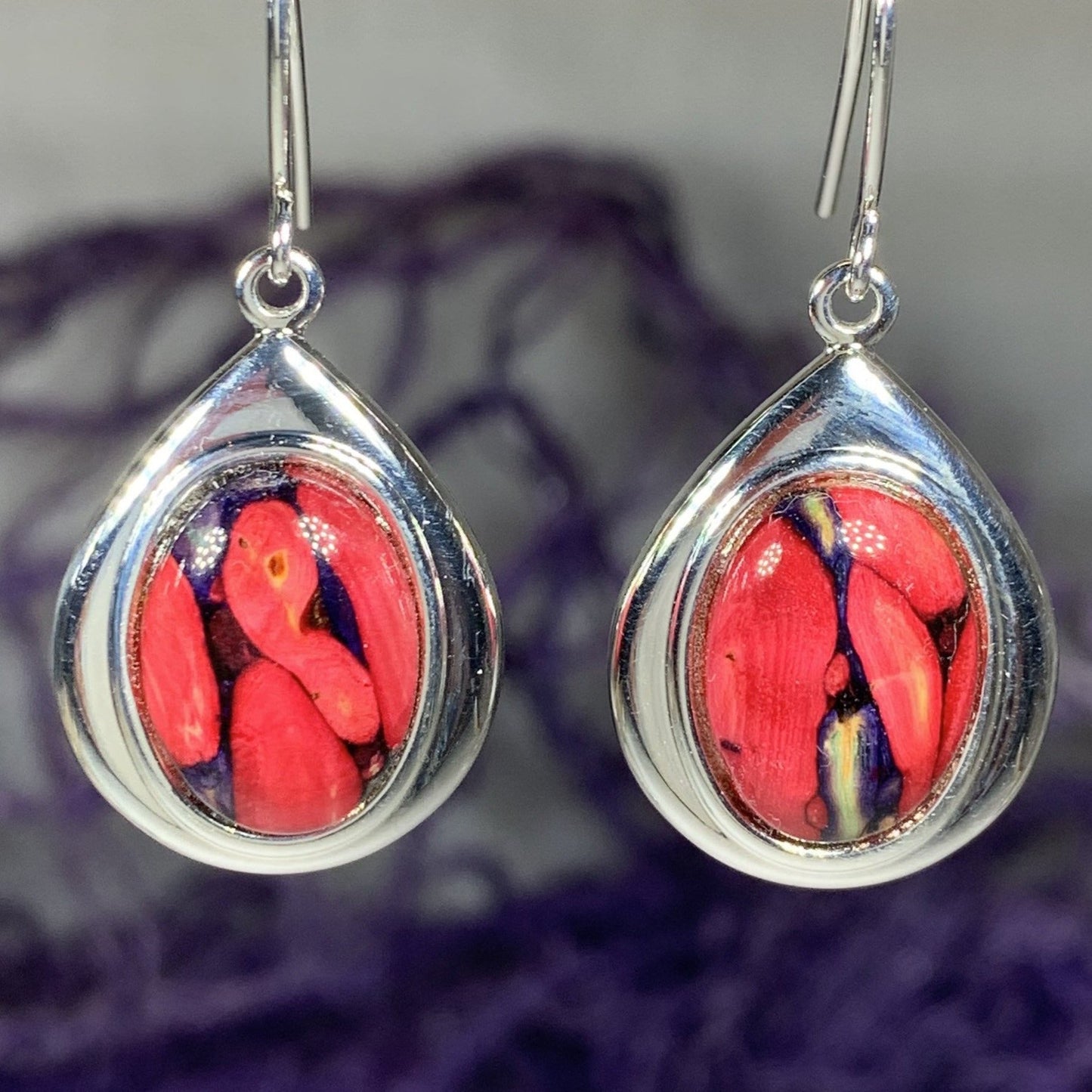 Heathergems Teardrop Earrings