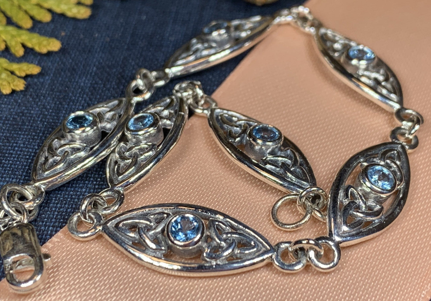 Rosalea Trinity Knot Bracelet