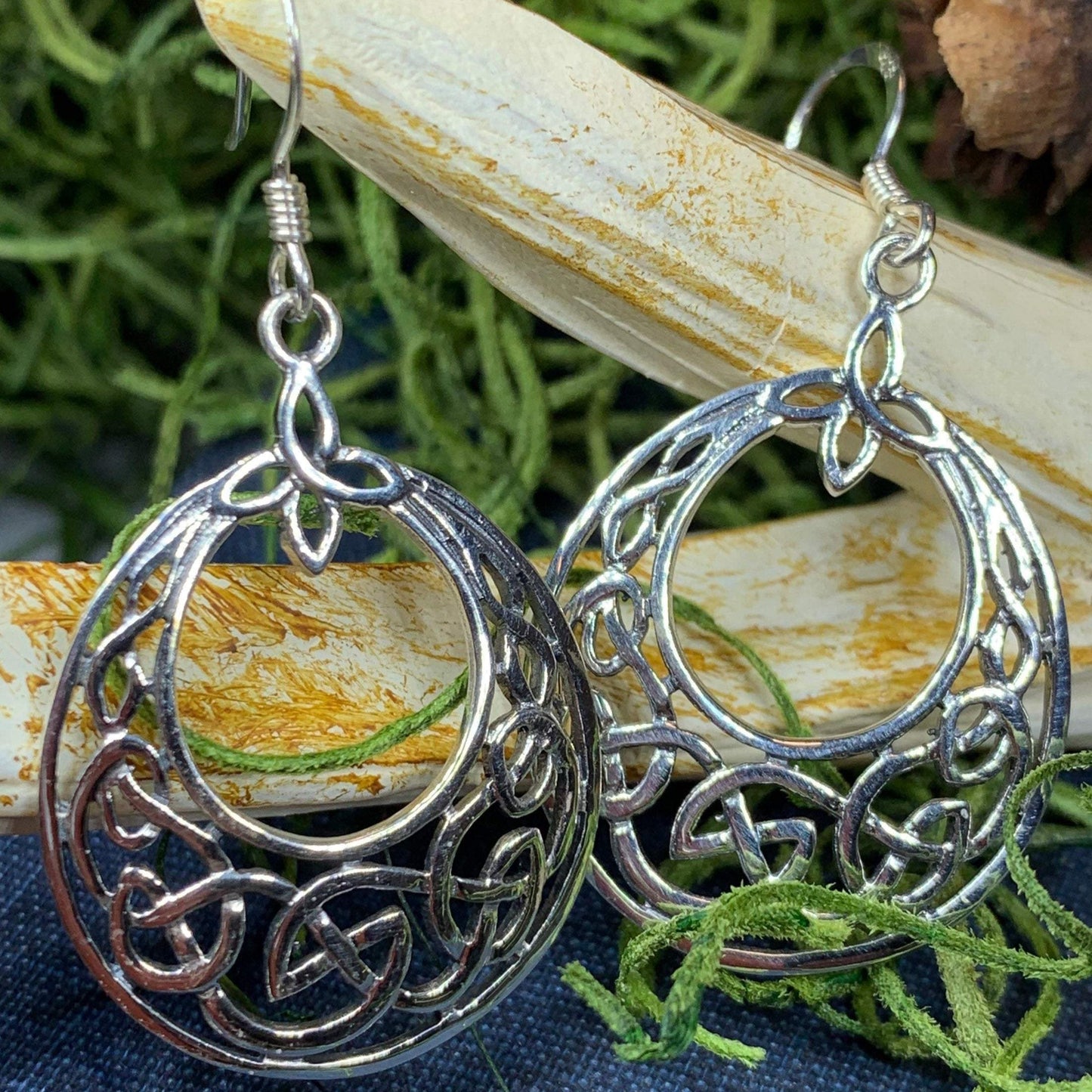 Minerva Celtic Knot Earrings